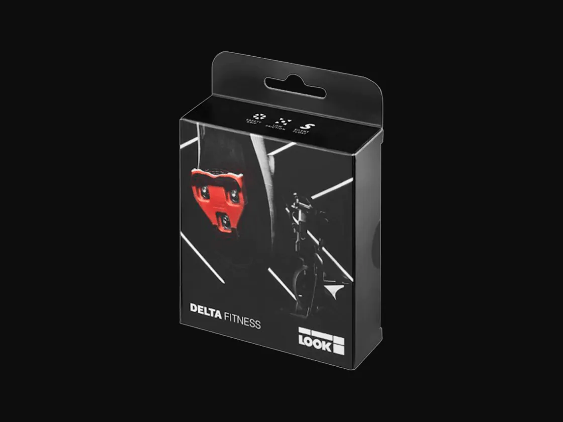 Trek Bikes LOOK Delta 9-Degree Fitness Grip Cleat Set Red Shop