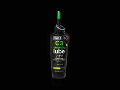 Trek Bikes Muc-Off C3 Dry Ceramic Chain Lube Black/Visibility Green Hot