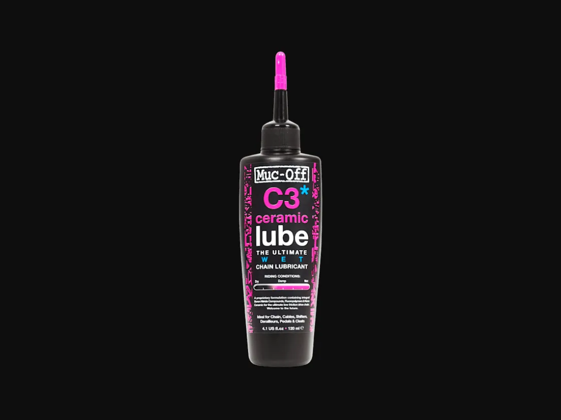 Trek Bikes Muc-Off C3 Wet Ceramic Chain Lube Black/Visibility Pink Flash Sale
