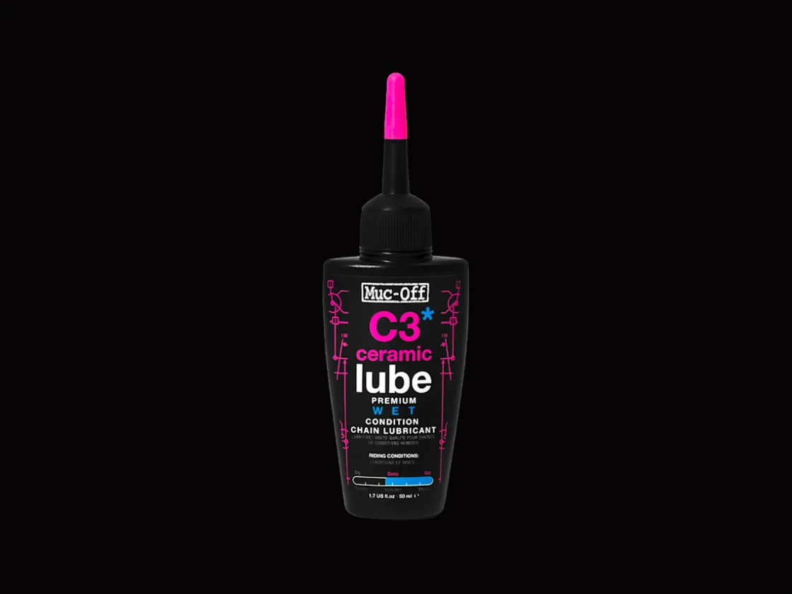 Trek Bikes Muc-Off C3 Wet Ceramic Chain Lube Black/Visibility Pink Flash Sale