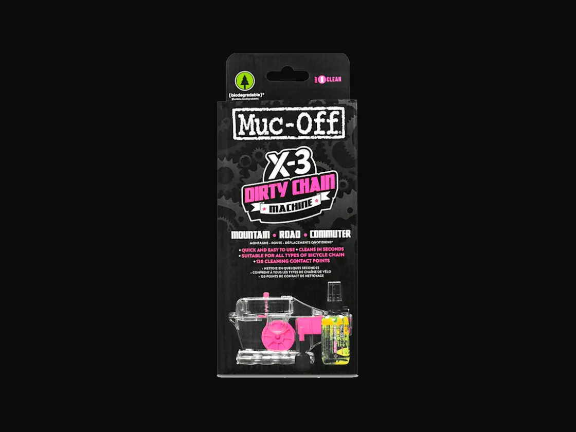 Trek Bikes Muc-Off X3 Chain Cleaning Kit Visibility Yellow/Visibility Pink Online