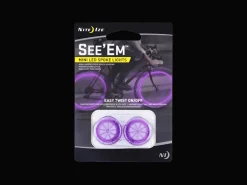 Trek Bikes Nite Ize See'Em Mini LED Spoke Lights Red/Green Clearance