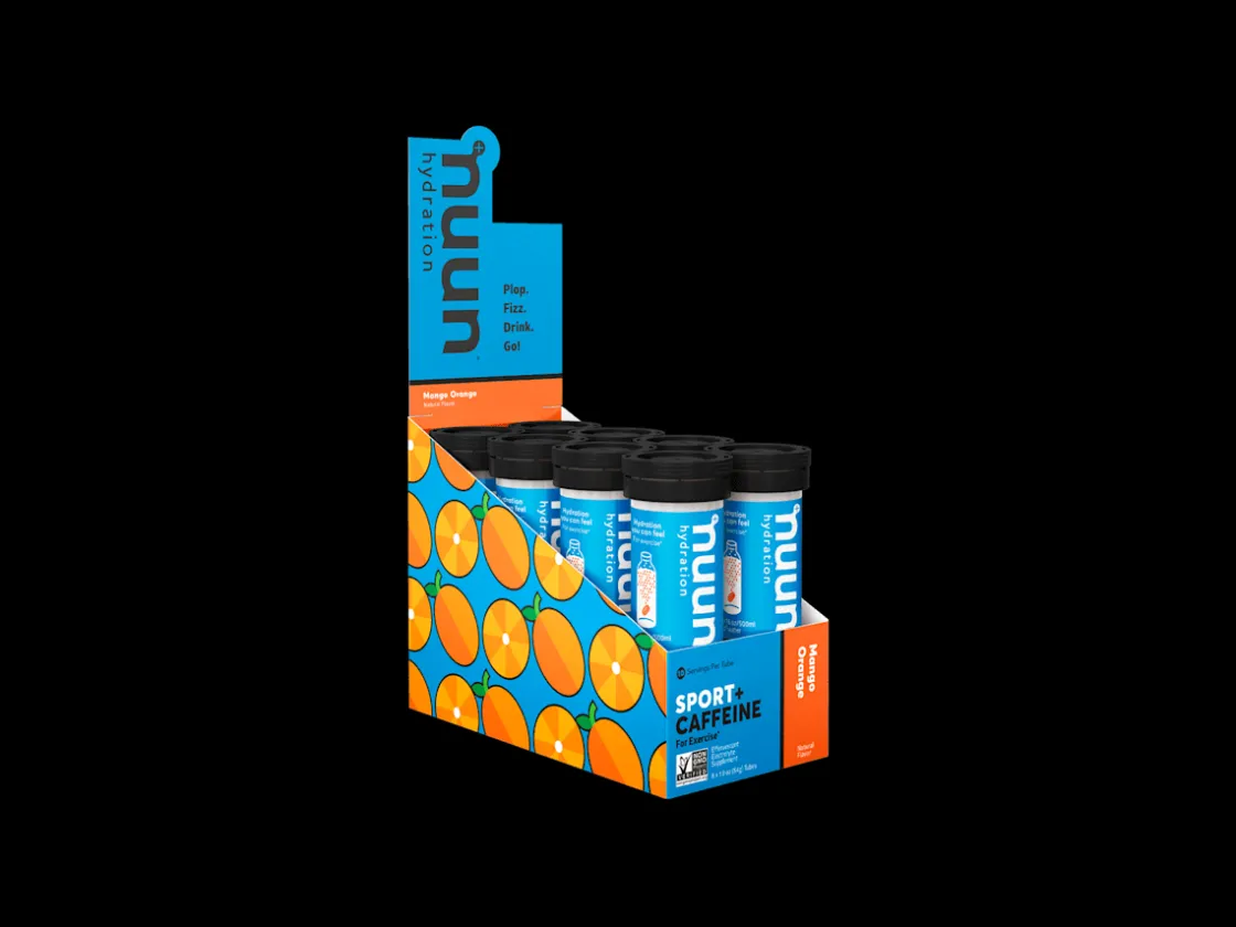 Trek Bikes Nuun Sport + Caffeine Hydration Tablets Box of 8 Tubes Cheap