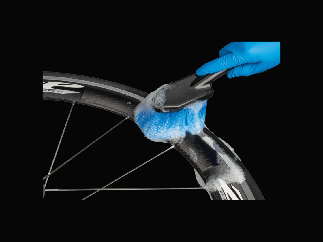 Trek Bikes Park Tool Bike Cleaning Brush Set Blue Clearance