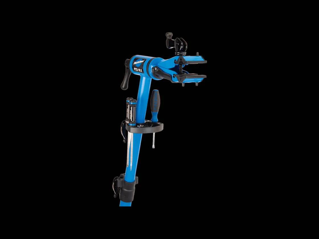 Trek Bikes Park Tool PCS-10.3 Deluxe Home Mechanic Repair Stand Blue Outlet