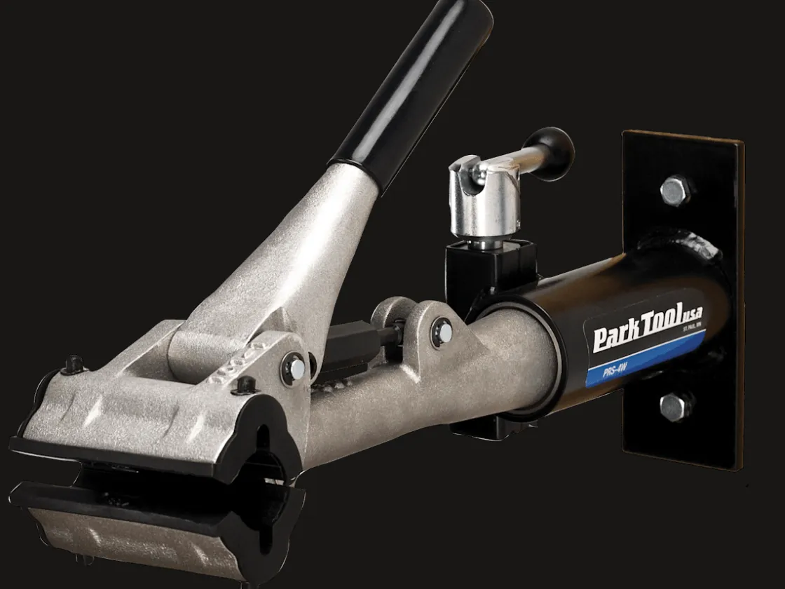 Trek Bikes Park Tool PRS-4W-1 Deluxe Wall Mount Repair Stand Blue Flash Sale