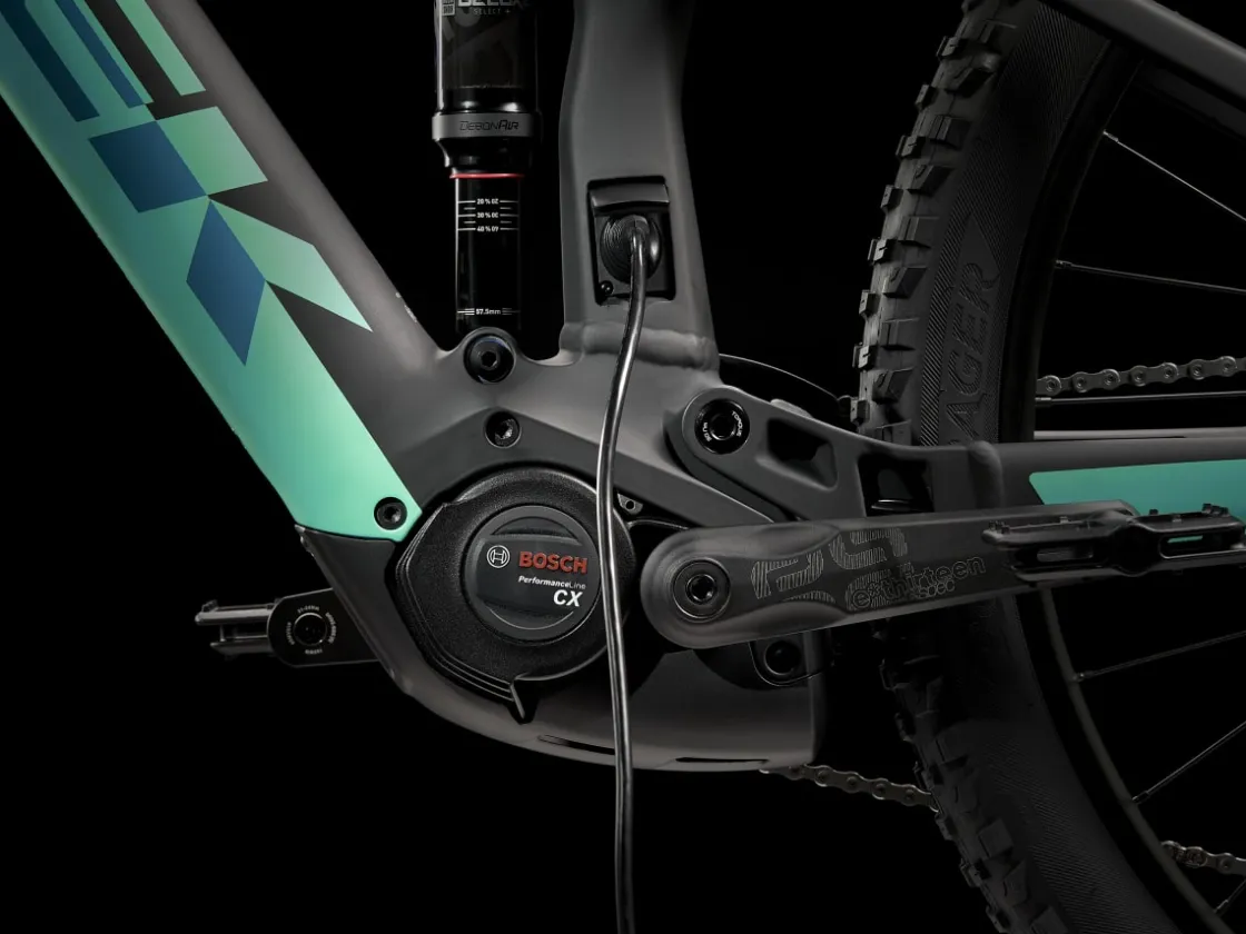 Trek Bikes Rail 5 Gen 2 Matte Trek Black/Miami Green New