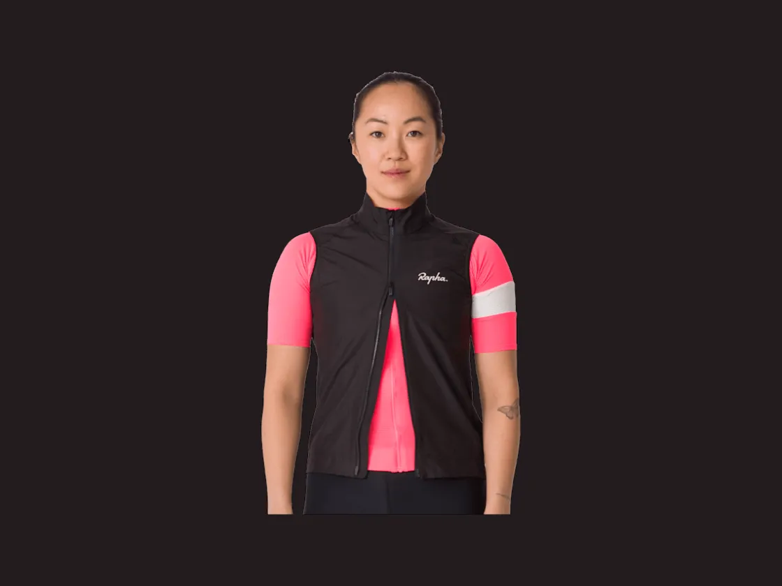 Trek Bikes Rapha Core Women's Cycling Gilet Black Best Sale