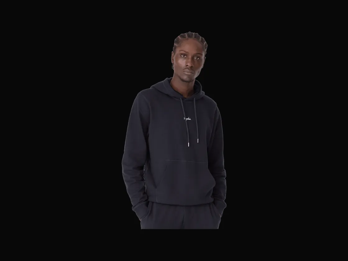 Trek Bikes Rapha Cotton Hoodie Black Best Sale