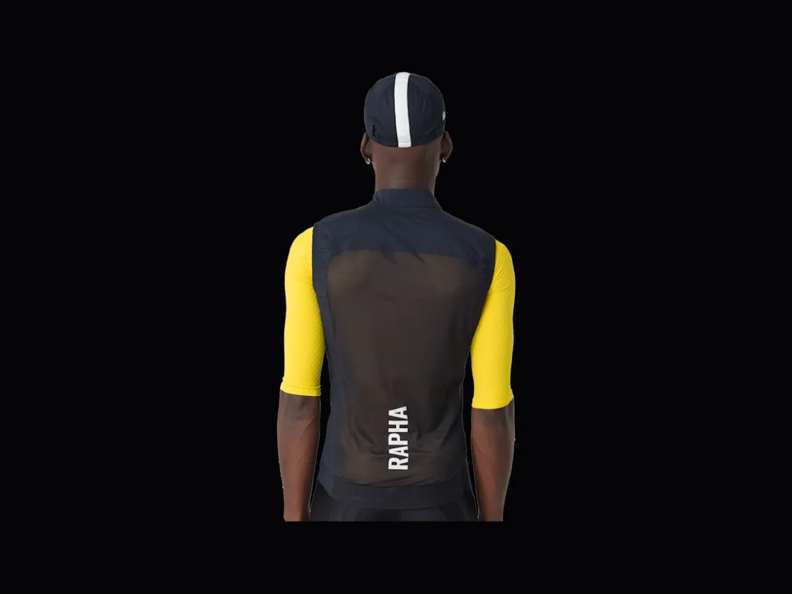Trek Bikes Rapha Pro Team Lightweight Cycling Gilet Black Store