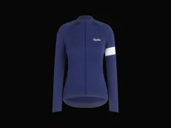 Trek Bikes Rapha Women's Core Long Sleeve Cycling Jersey Black Clearance