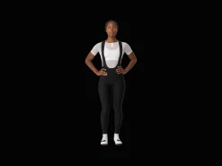 Trek Bikes Rapha Women's Core Winter Cycling Bib Tight Black Flash Sale