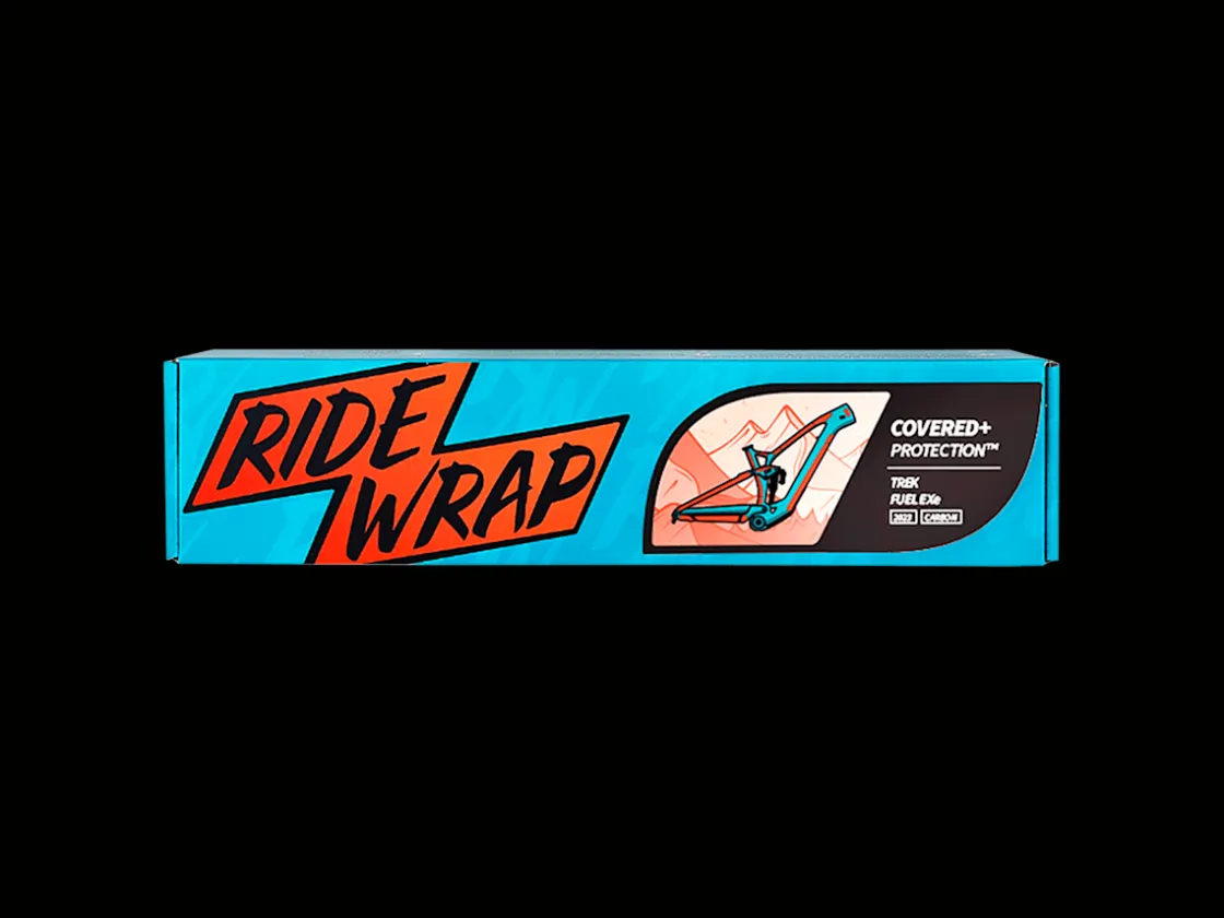 Trek Bikes RideWrap Gloss Covered Frame Protection Kit designed to fit 2023 Trek Fuel EXe Clear Outlet