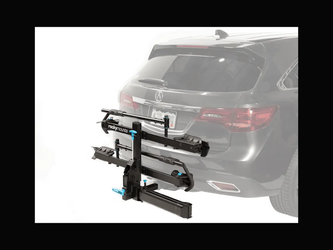 Trek Bikes RockyMounts BackStage 2-Bike 2" Hitch Rack Black Flash Sale