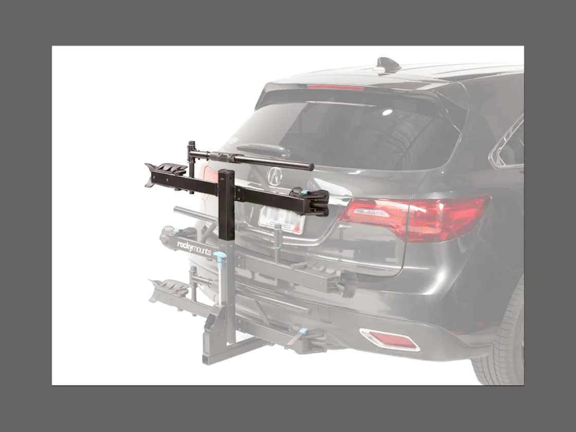 Trek Bikes RockyMounts MonoRail 1-Bike Hitch Rack Add-On Black Store