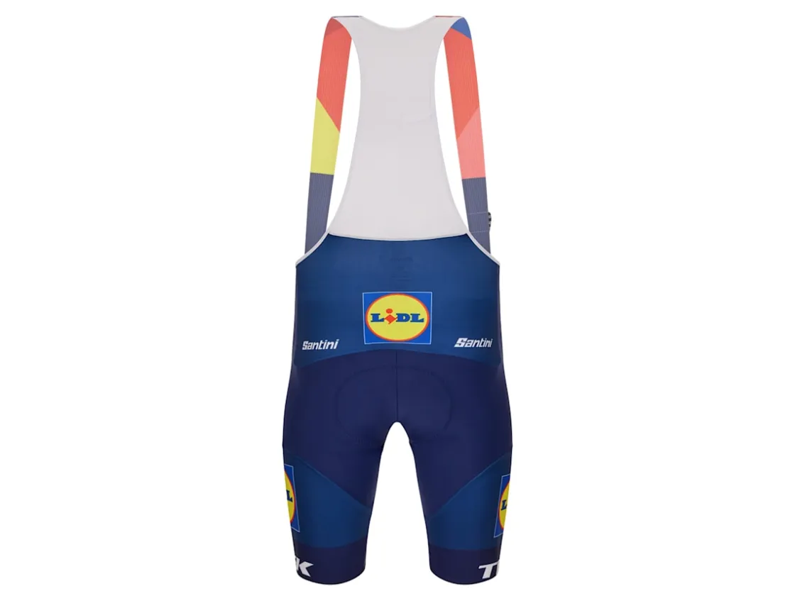Trek Bikes Santini Lidl-Trek RSL Team Bib Short Dark Blue/Yellow Store