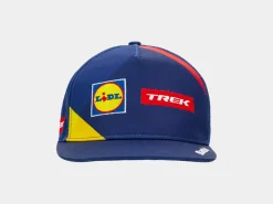 Trek Bikes Santini Lidl-Trek Team Podium Hat Dark Blue/Yellow Clearance