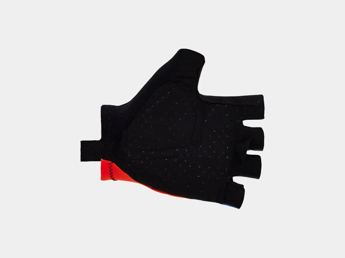 Trek Bikes Santini Lidl-Trek Team Unisex Cycling Glove Dark Blue/Yellow Cheap