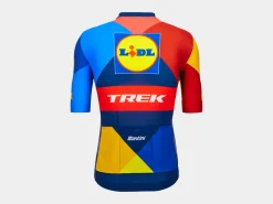 Trek Bikes Santini Lidl-Trek Women's Replica Race Jersey Dark Blue/Yellow Flash Sale
