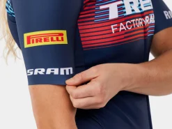 Trek Bikes Santini Trek Factory Racing Women's Team Replica Cycling Jersey Dark Blue Store