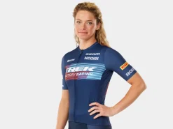 Trek Bikes Santini Trek Factory Racing Women's Team Replica Cycling Jersey Dark Blue Store