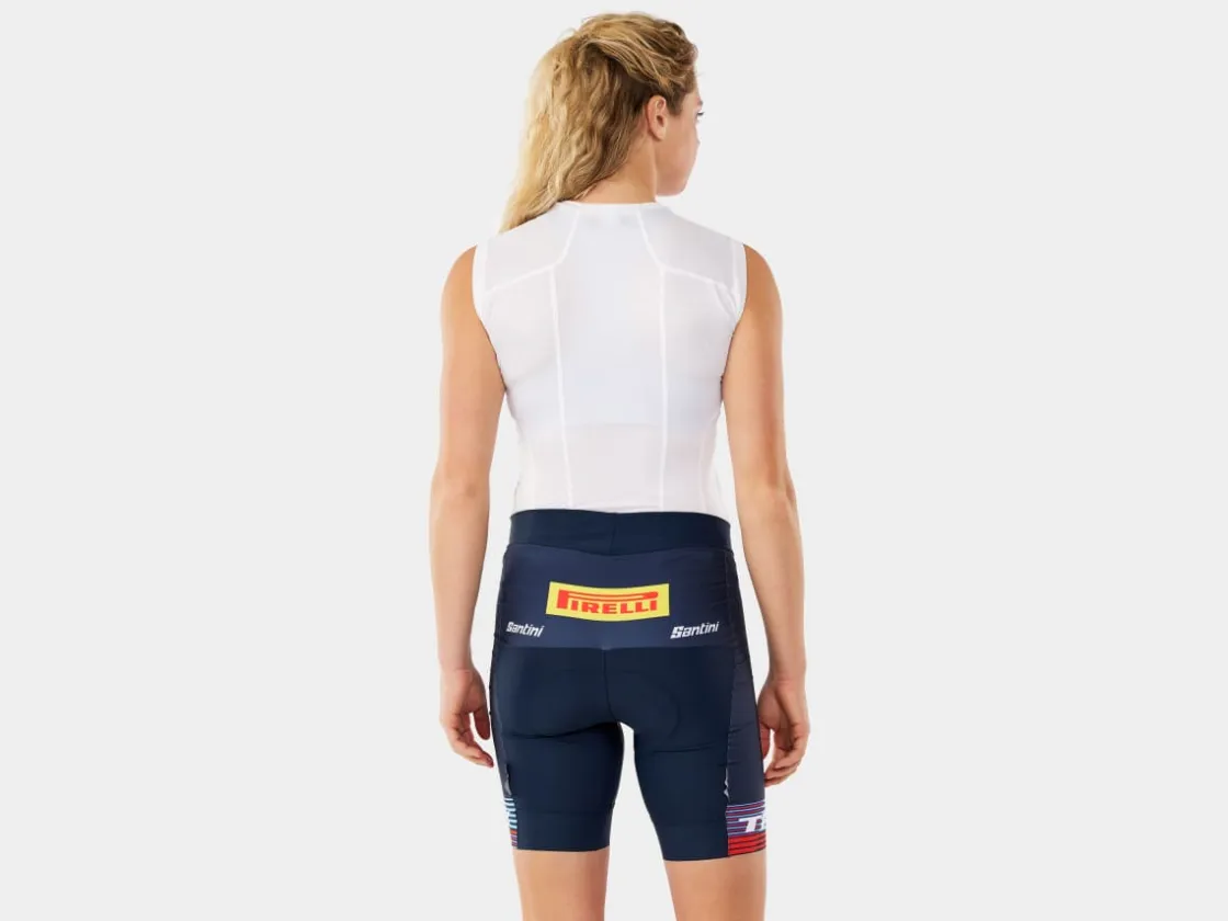 Trek Bikes Santini Trek Factory Racing Women's Team Replica Short Dark Blue Online