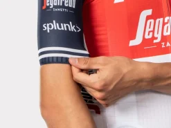 Trek Bikes Santini Trek-Segafredo Men's Team Jersey White/Dark Blue Cheap