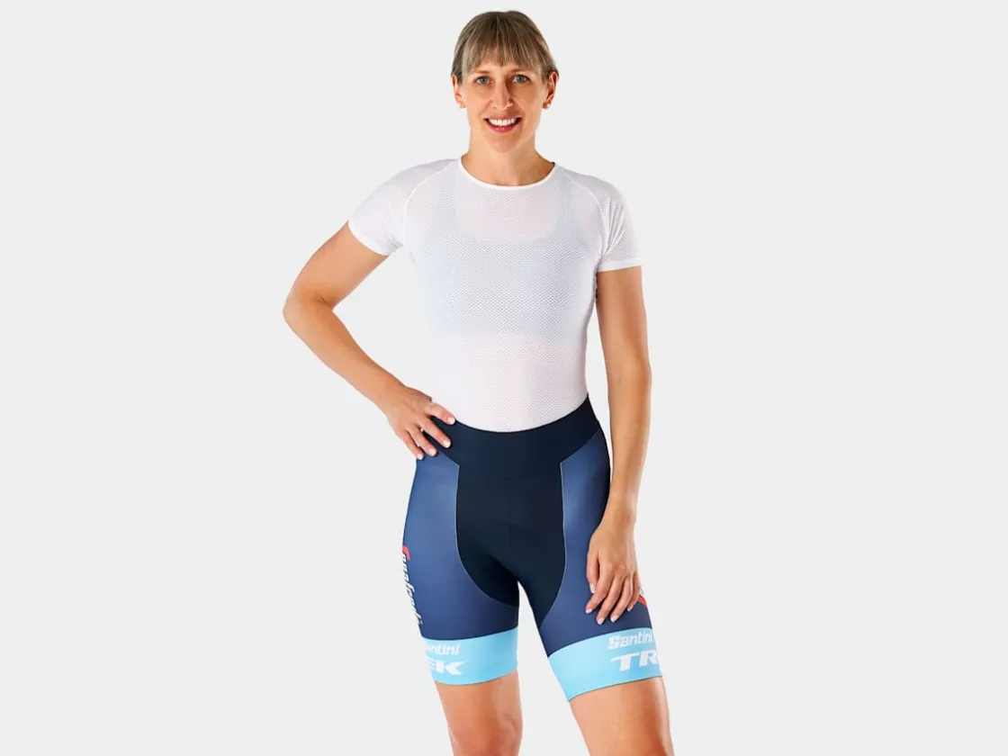Trek Bikes Santini Trek-Segafredo Women's Team Replica Short Dark Blue Best