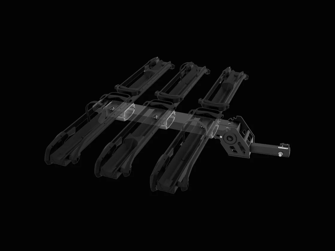 Trek Bikes Saris MHS 3+1 Hitch Base 2" Hitch Rack Black New