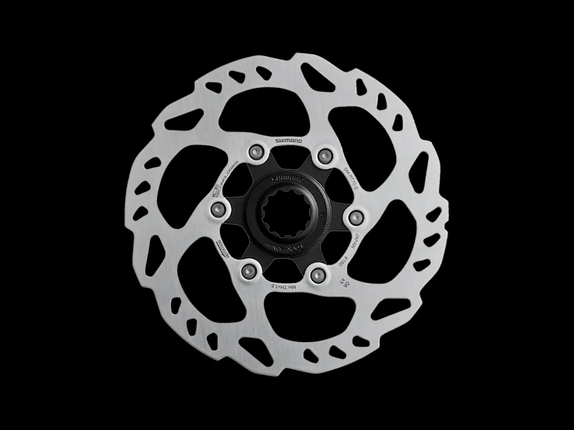 Trek Bikes Shimano SM-RT70 Internal Centerlock Rotor Silver/Black Shop