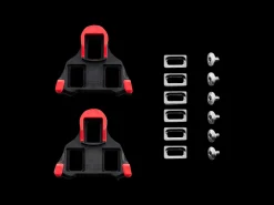Trek Bikes Shimano SM-SH10 SPD-SL 0 Degree Cleat Set Red/Black Hot