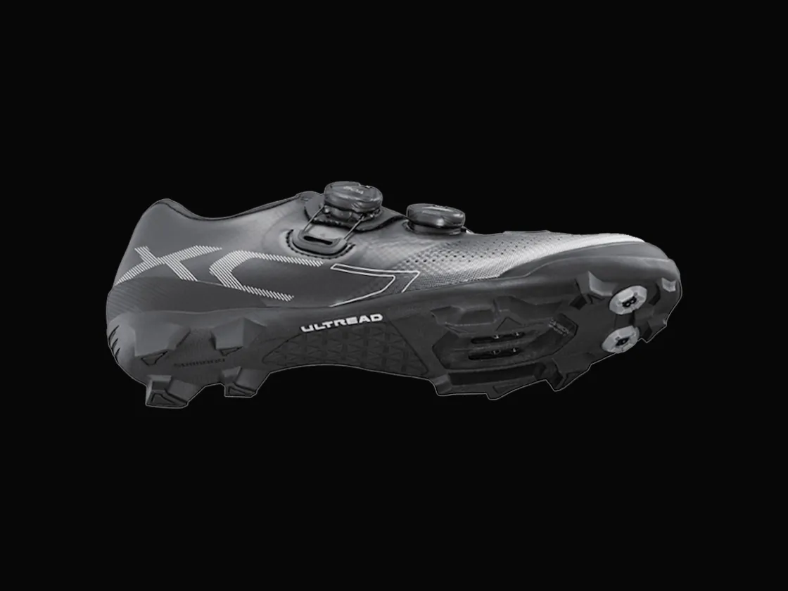 Trek Bikes Shimano XC702 Men's Mountain Bike Shoe Black/Silver Online