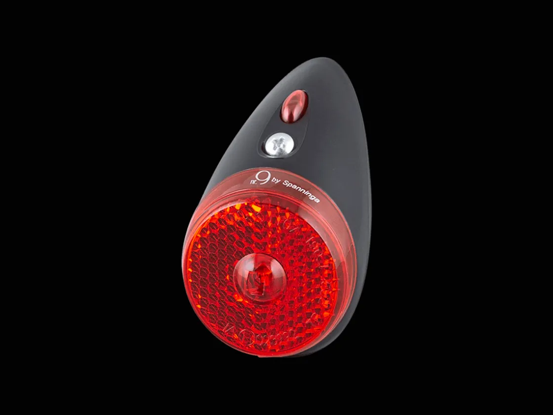 Trek Bikes Spanninga Nr.9 E-bike Rear Light Black/Red Flash Sale
