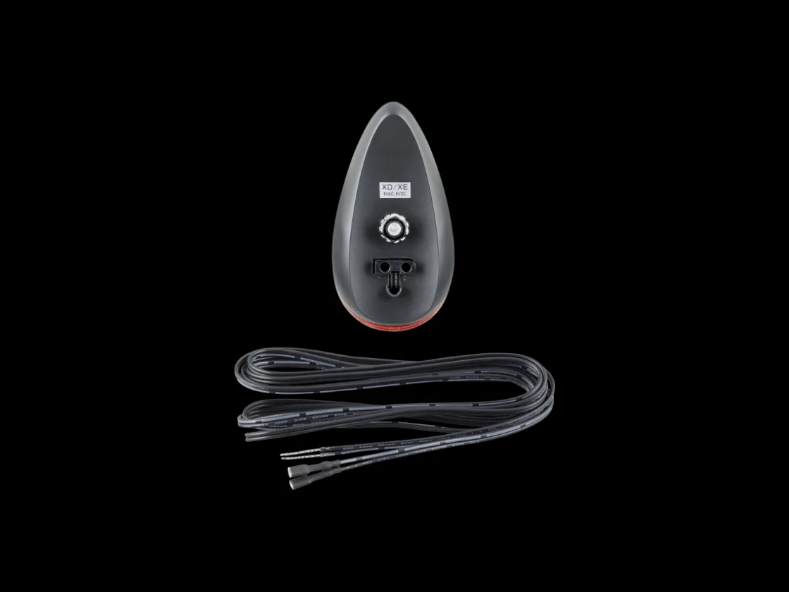 Trek Bikes Spanninga Nr.9 XD Dynamo Rear Light Black/Red Clearance