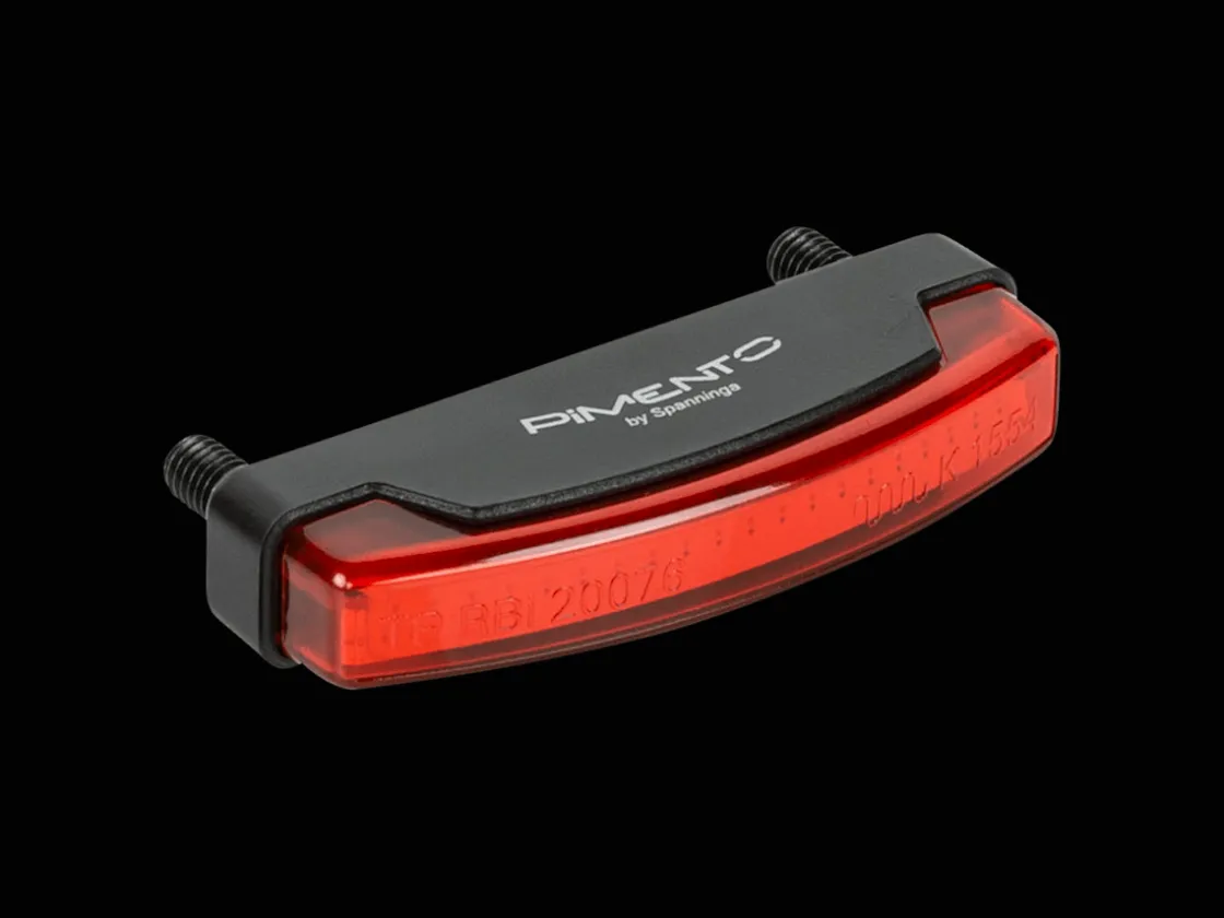 Trek Bikes Spanninga Pimento XE 50 Rear E-bike Light Black/Dark Red Best Sale