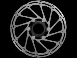 Trek Bikes SRAM CenterLine Centerlock Rounded Edge Disc Brake Rotor Silver/Black Cheap