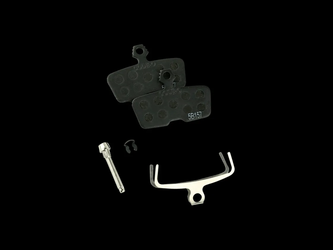Trek Bikes SRAM Code Steel Backed Organic Disc Brake Pads Black Discount