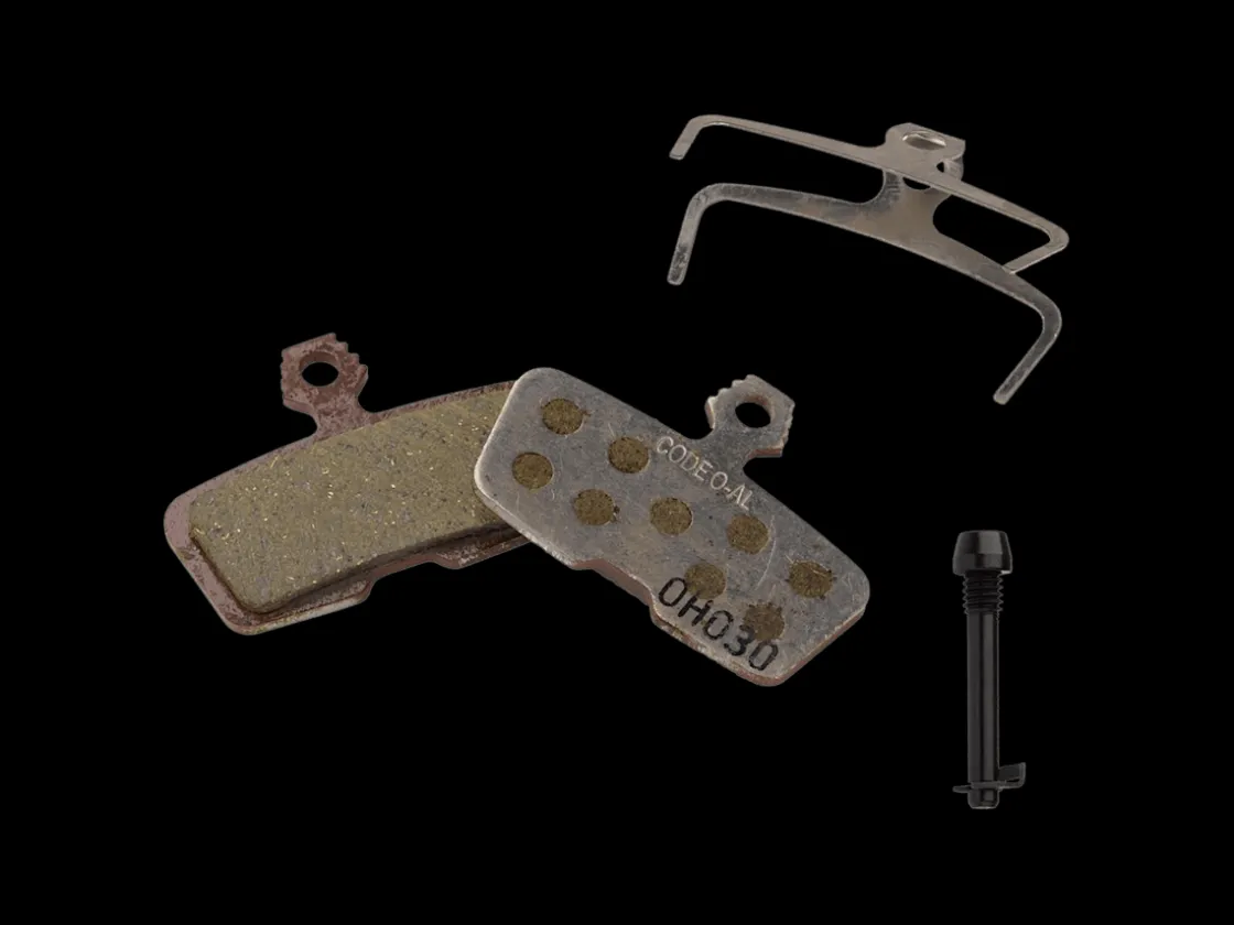 Trek Bikes SRAM Hydraulic Code Aluminum Backed Organic Disc Brake Pads Black Discount