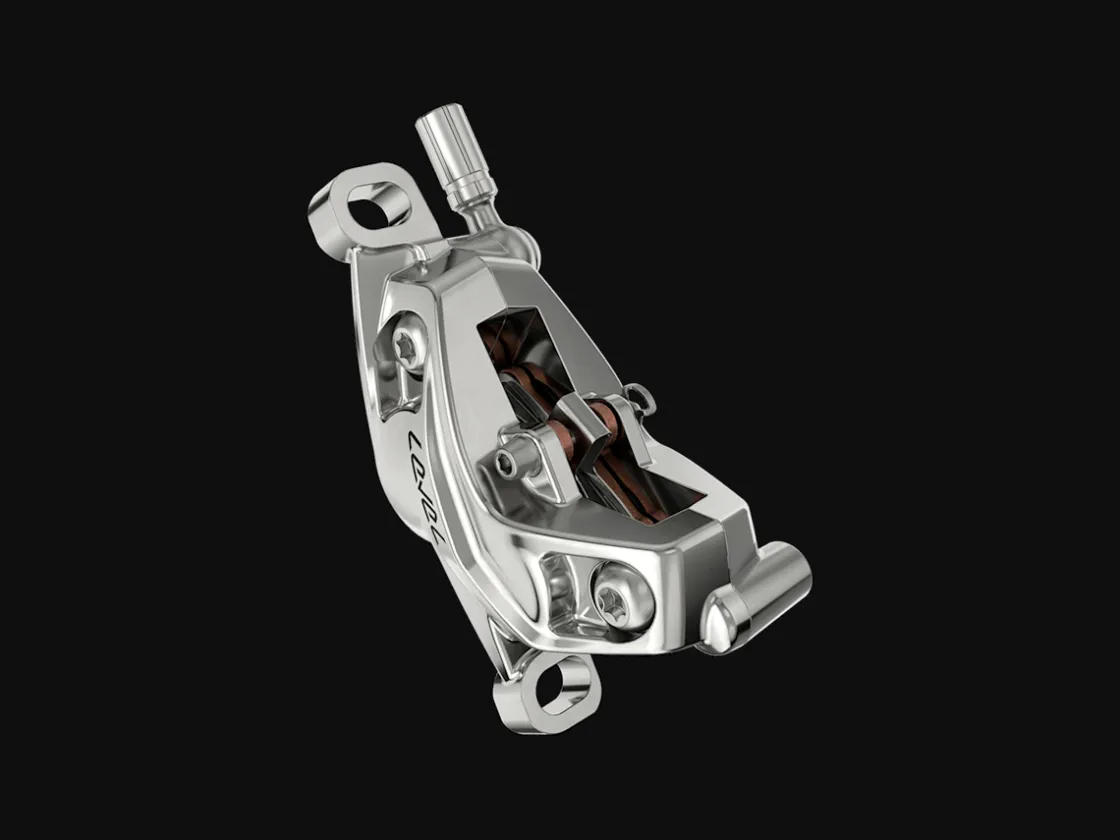 Trek Bikes SRAM Level Ultimate Stealth 4-Piston Hydraulic Brakeset Silver Flash Sale