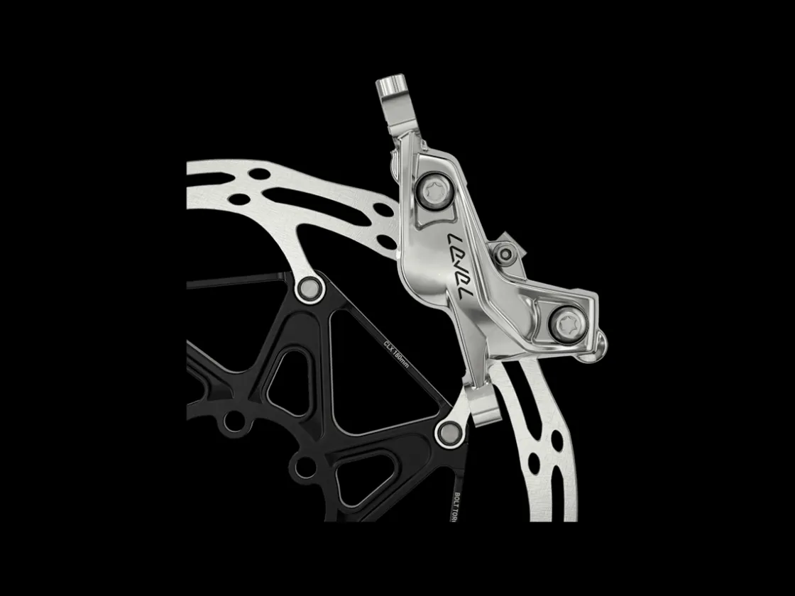 Trek Bikes SRAM Level Ultimate Stealth 4-Piston Hydraulic Brakeset Silver Flash Sale
