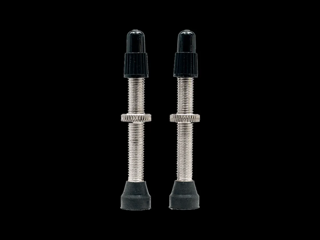 Trek Bikes Stan's NoTubes Brass Tubeless Universal Valves Silver Sale
