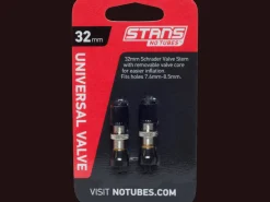 Trek Bikes Stan's NoTubes Tubeless Schrader Valves Silver Cheap