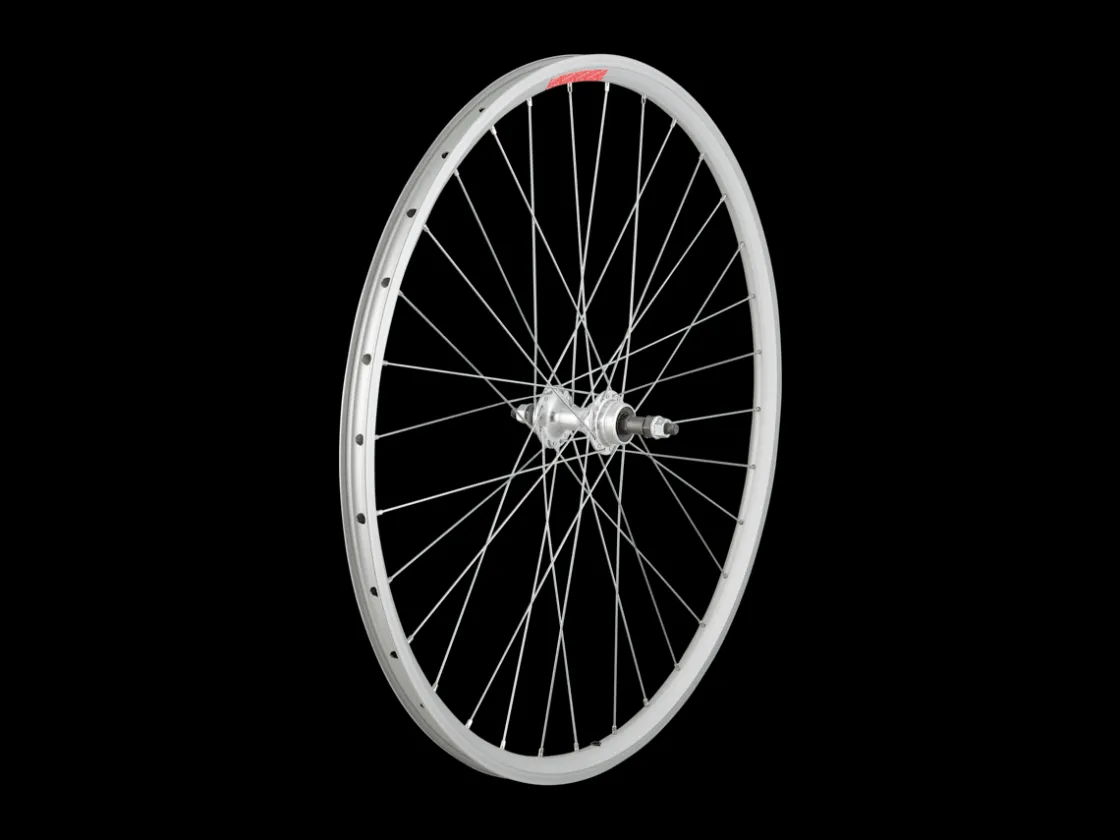 Trek Bikes Sta-Tru 26 x 1 3/8" Tubeless Ready Alloy Vintage Road Wheel Silver Shop