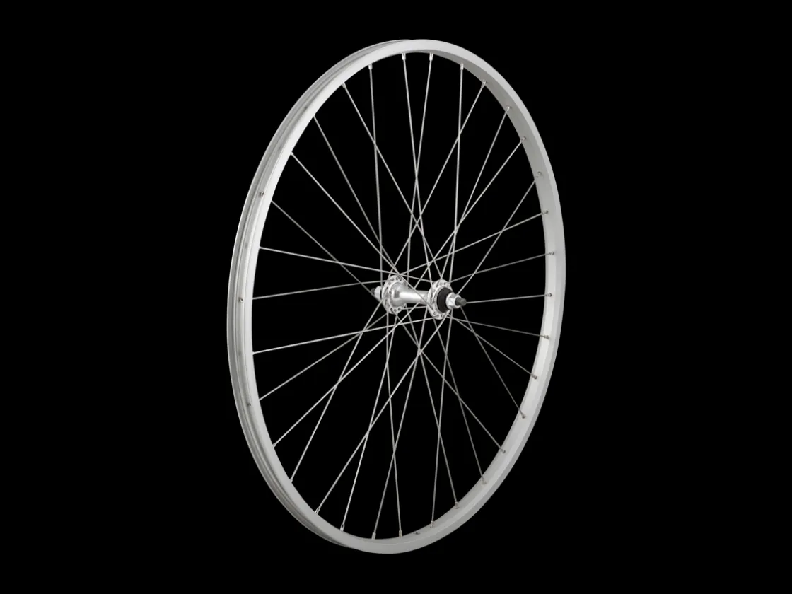 Trek Bikes Sta-Tru 26 x 1 3/8" Tubeless Ready Alloy Vintage Road Wheel Silver Shop