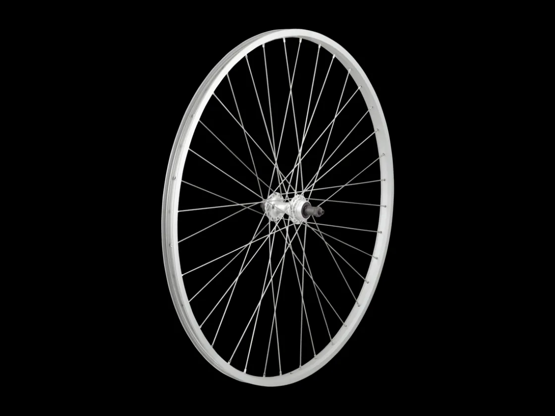 Trek Bikes Sta-Tru 27" Double-Wall Alloy QR Wheel - DT Swiss Spokes Silver Flash Sale
