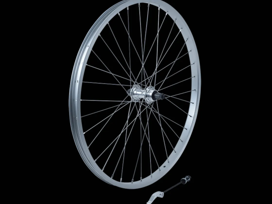 Trek Bikes Sta-Tru 26" QR Single-wall Alloy Cruiser Wheel Silver Sale