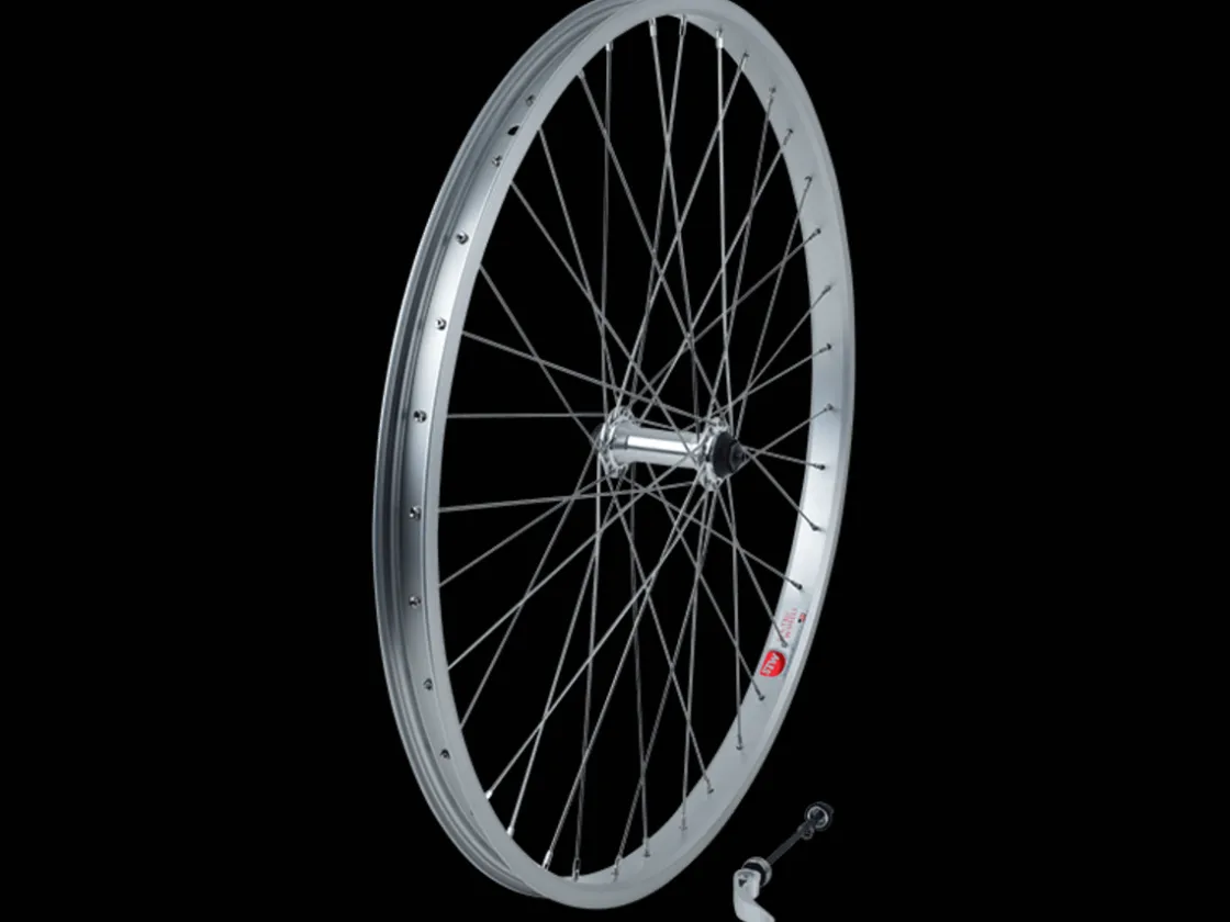 Trek Bikes Sta-Tru 26" QR Single-wall Alloy Cruiser Wheel Silver Sale