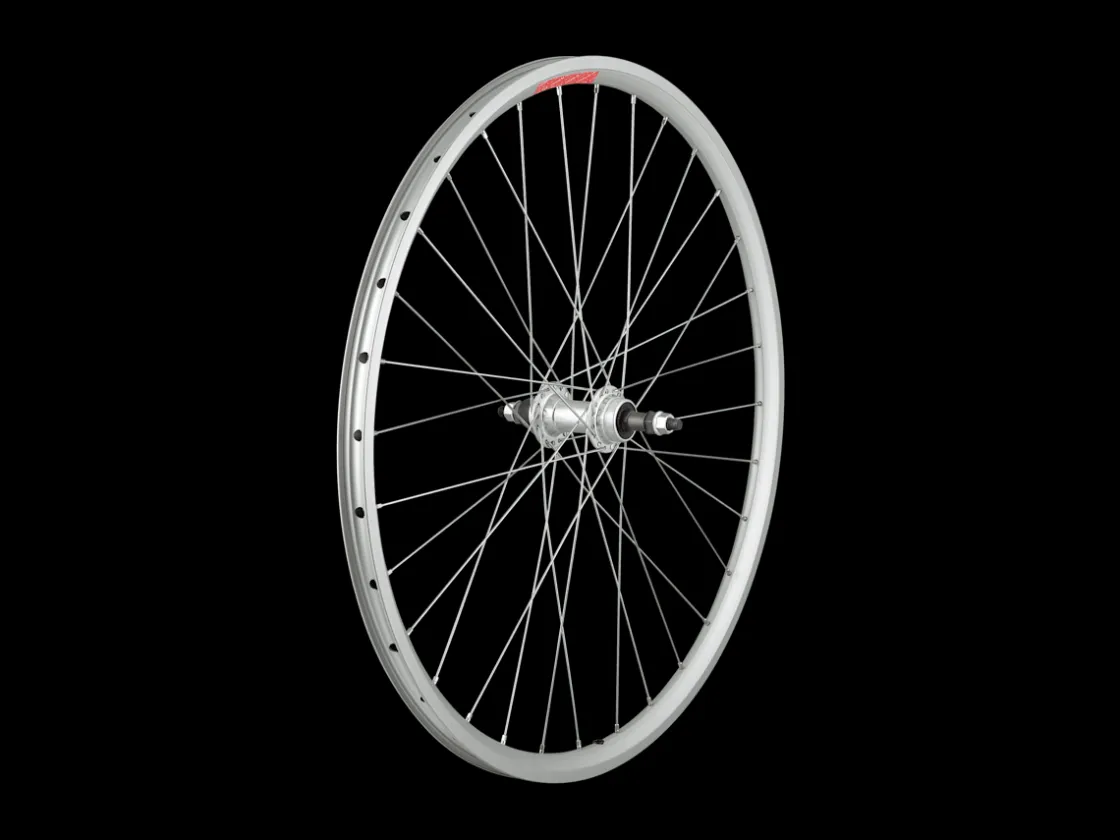 Trek Bikes Sta-Tru 26" Tubeless Ready Alloy Bolt-on Wheel - UCP Spokes Silver Store