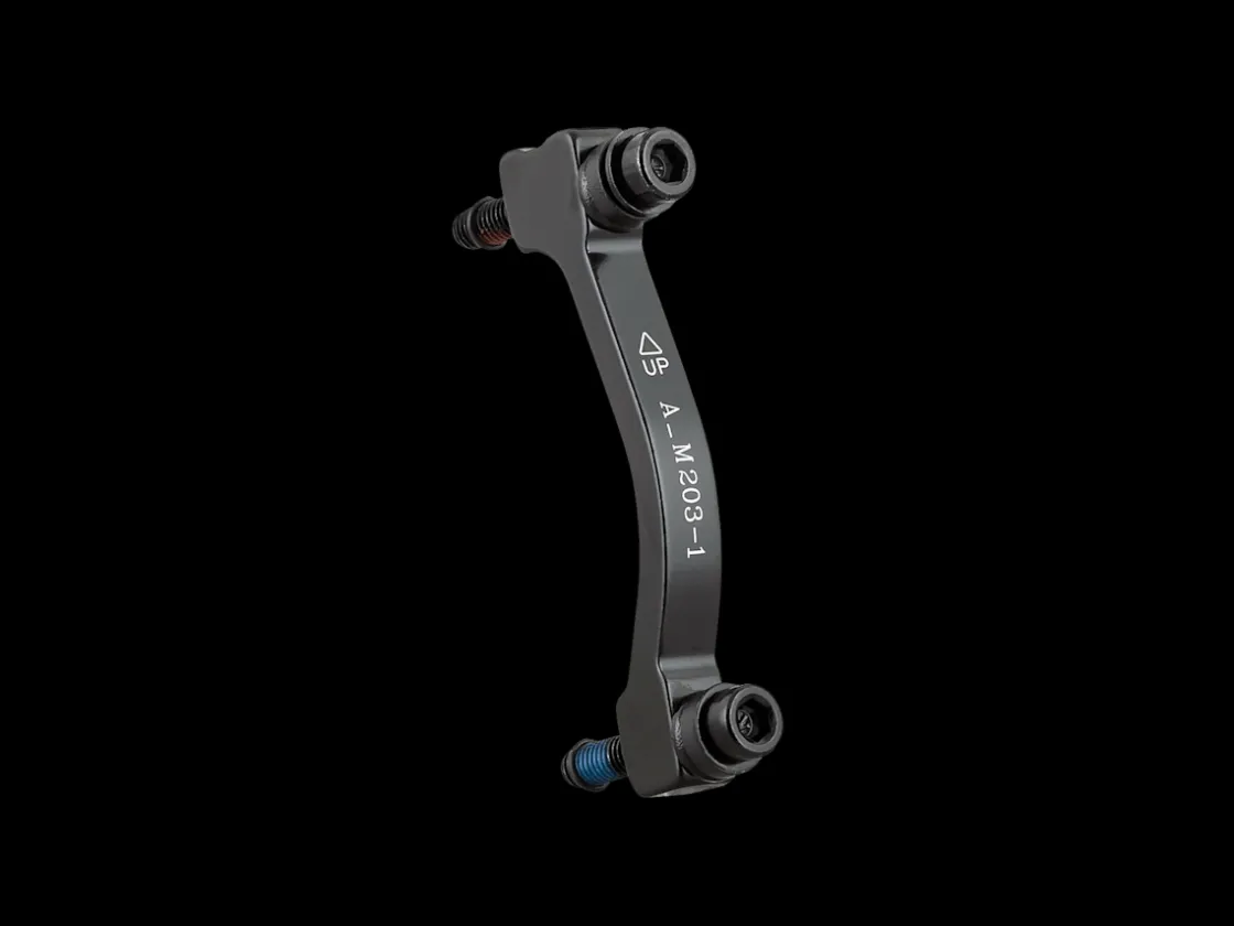 Trek Bikes Tektro A-12 PM to PM 23mm Post Mount Spacer Black New