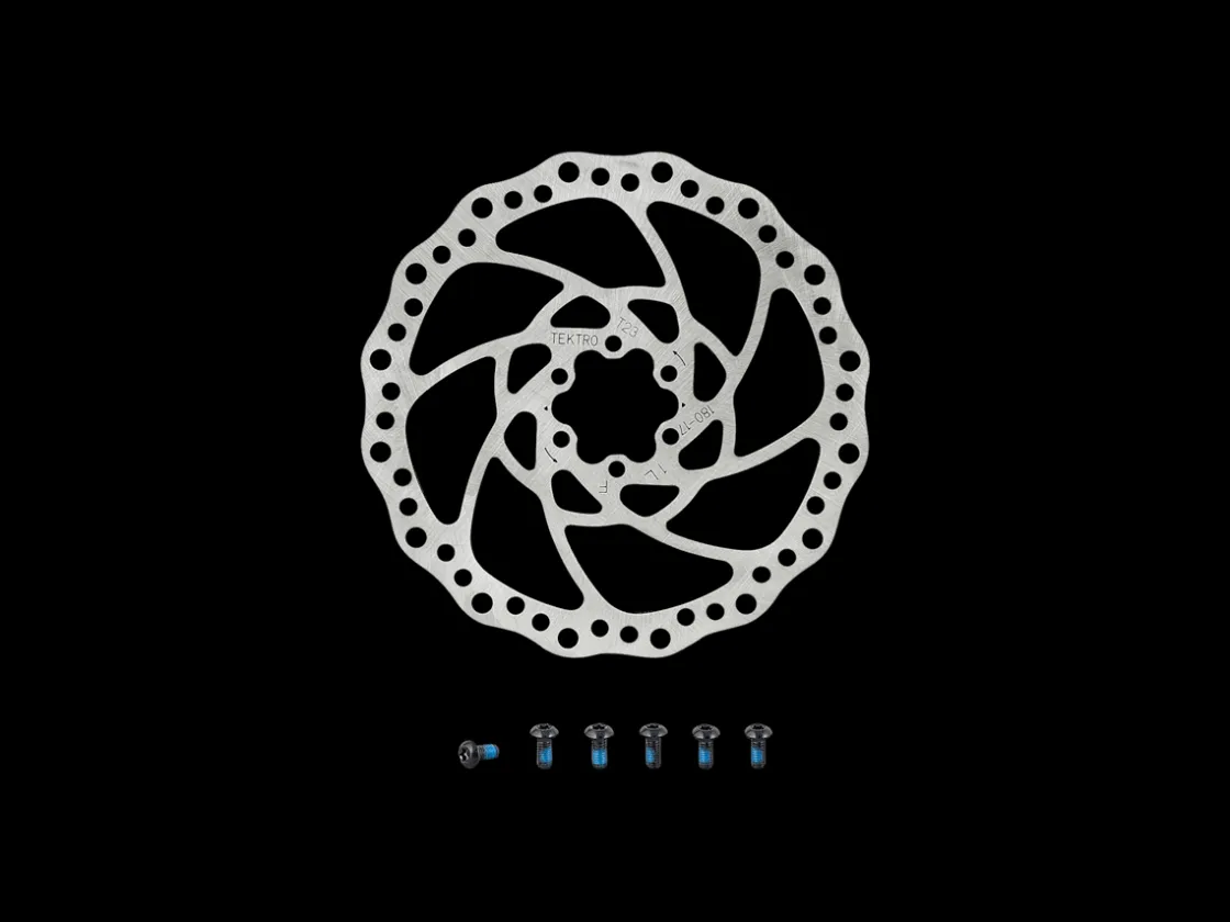 Trek Bikes Tektro TR-17 2.3mm 6-Bolt Disc Brake Rotor Chrome Shop